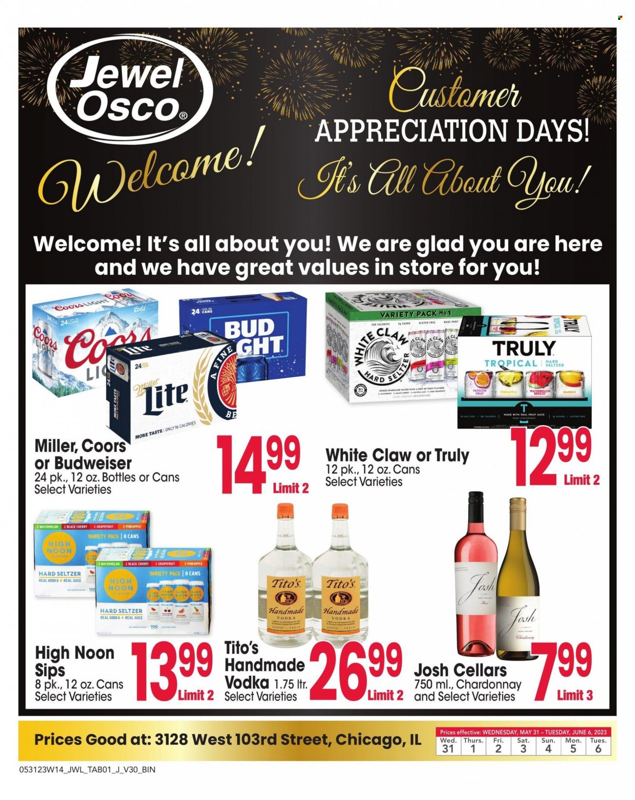 Jewel Osco ad - 05/31/2023 - 06/06/2023. Page 1