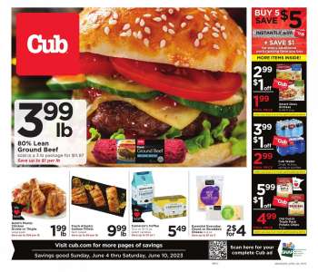 Cub Foods Flyer - 06/04/2023 - 06/10/2023.