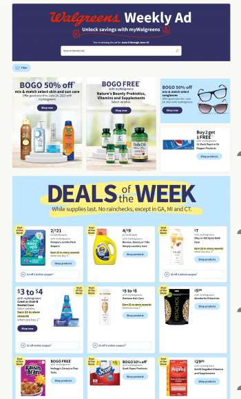 Walgreens Flyer - 06/04/2023 - 06/10/2023.