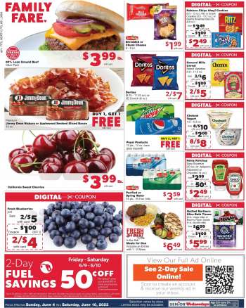 Family Fare Flyer - 06/04/2023 - 06/10/2023.