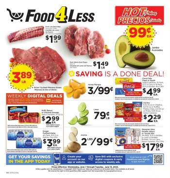 Food 4 Less Flyer - 06/07/2023 - 06/13/2023.