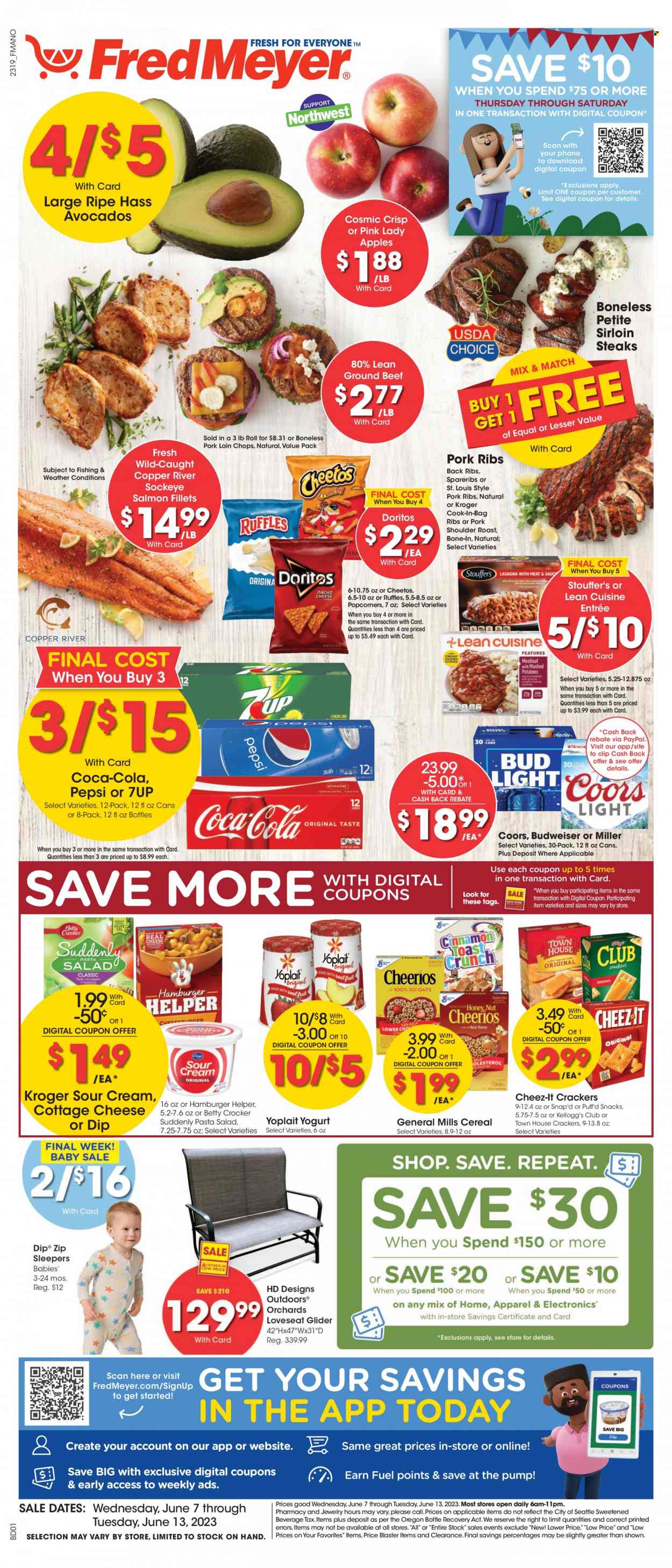 Fred Meyer ad - 06/07/2023 - 06/13/2023. Page 1