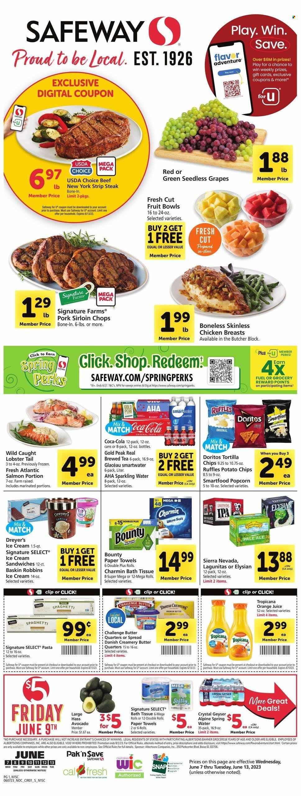 Safeway ad - 06/07/2023 - 06/13/2023. Page 1