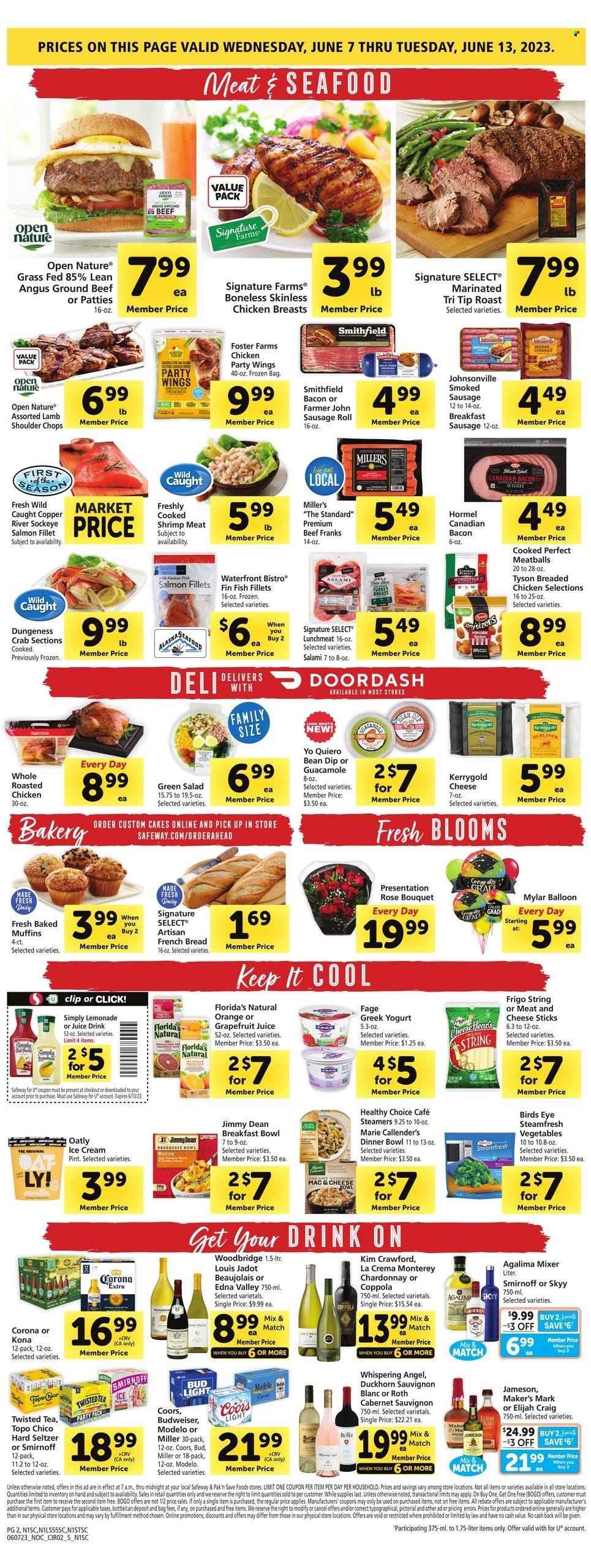 Safeway ad - 06/07/2023 - 06/13/2023. Page 2