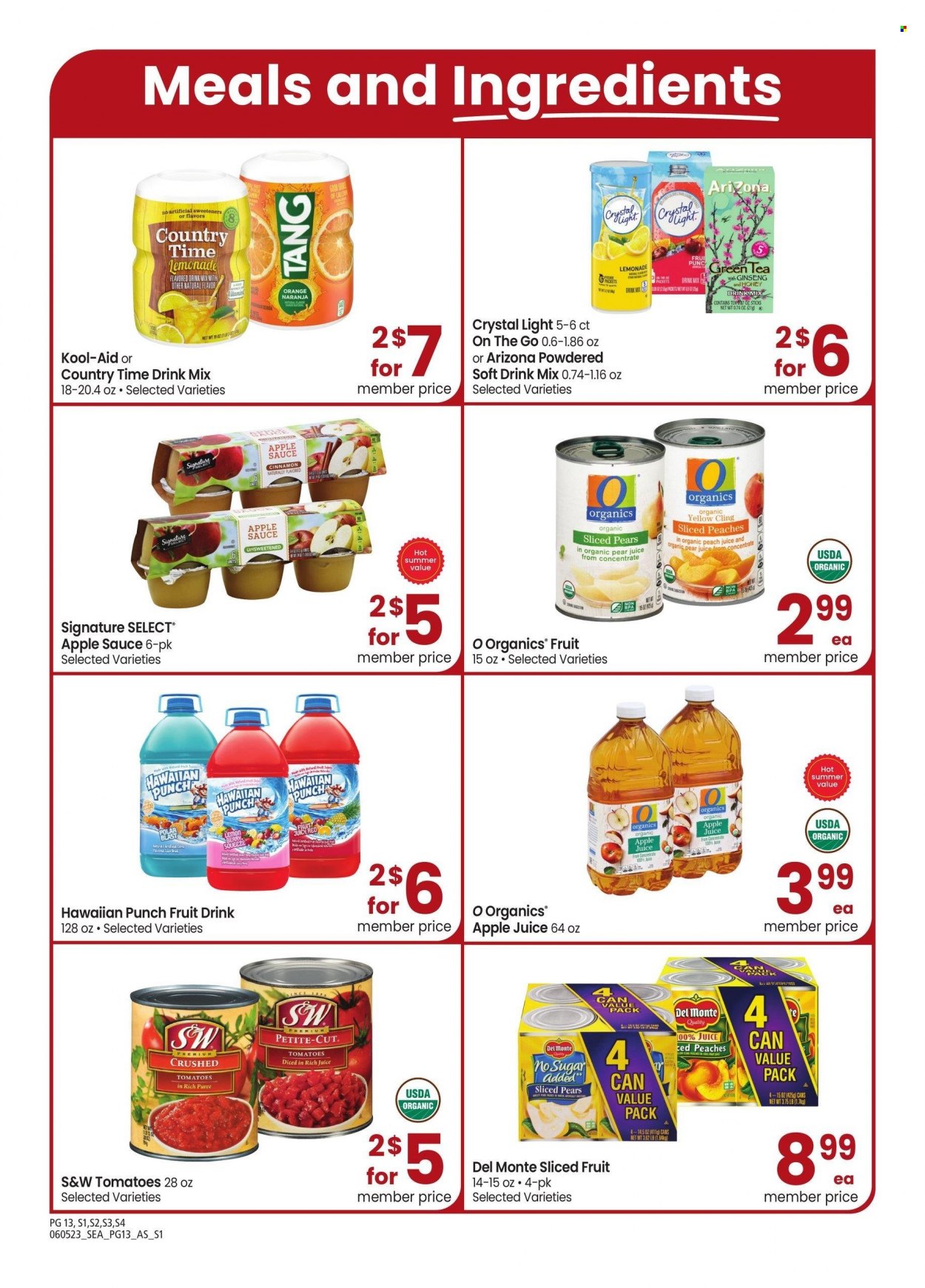 Safeway ad - 06/05/2023 - 07/09/2023. Page 13