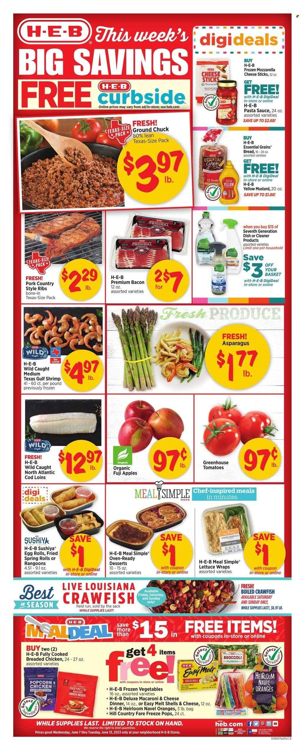 H-E-B ad - 06/07/2023 - 06/13/2023. Page 1