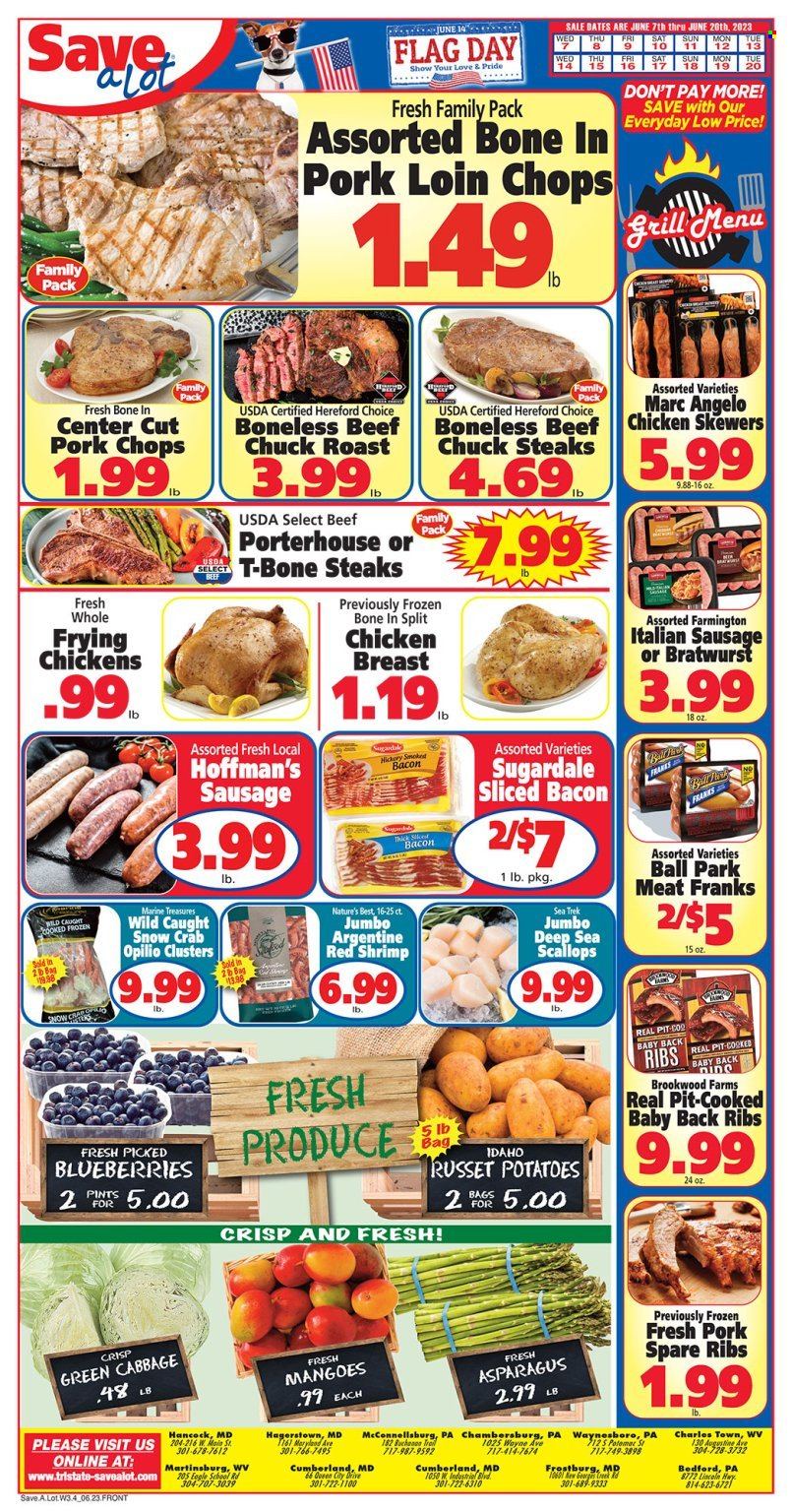 Save a Lot ad - 06/07/2023 - 06/20/2023. Page 1