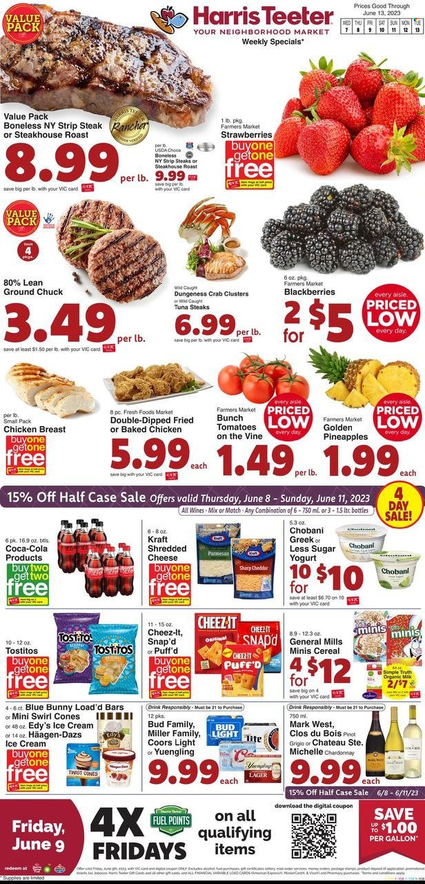 Harris Teeter ad - 06/07/2023 - 06/13/2023. Page 1