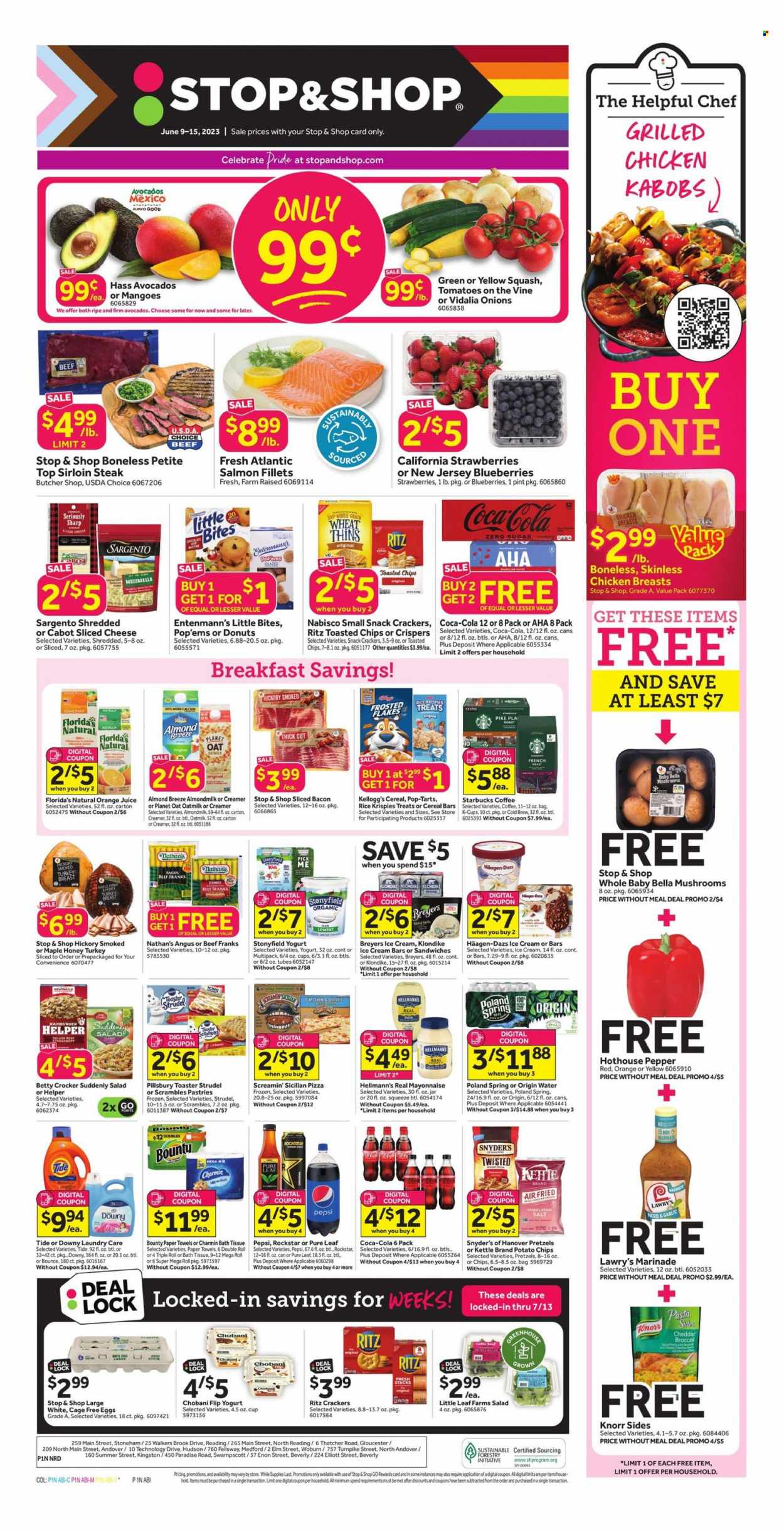 Stop & Shop ad - 06/09/2023 - 06/15/2023. Page 1