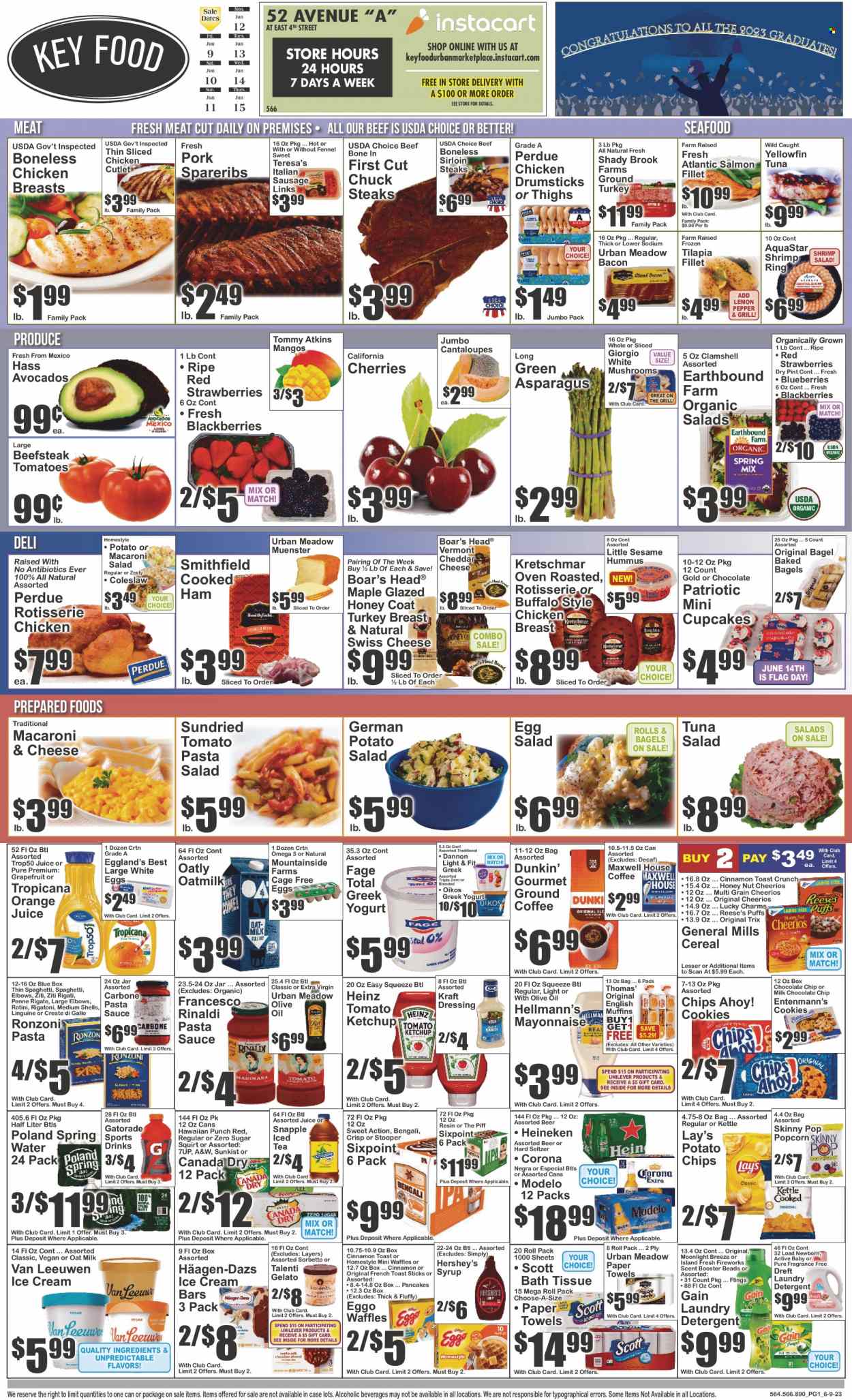 Key Food ad - 06/09/2023 - 06/15/2023. Page 1