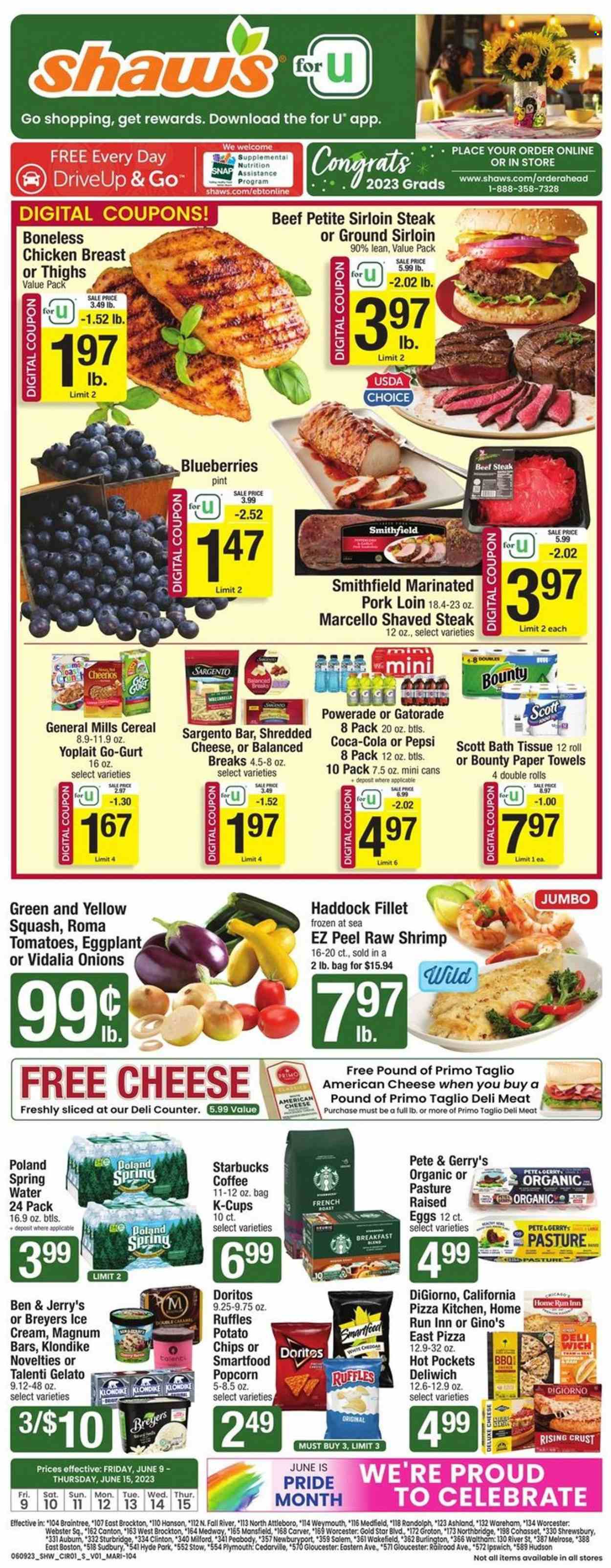 Shaw’s ad - 06/09/2023 - 06/15/2023. Page 1