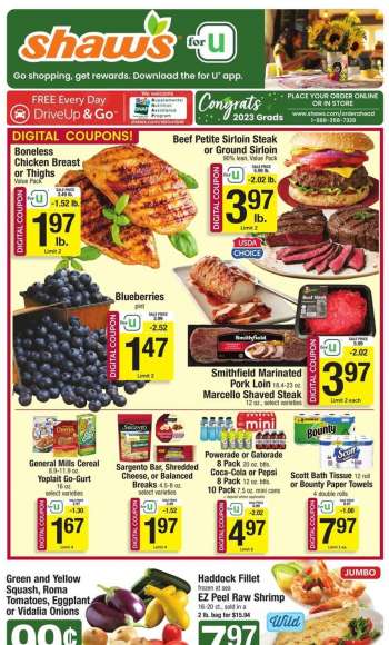 Shaw’s Flyer - 06/09/2023 - 06/15/2023.