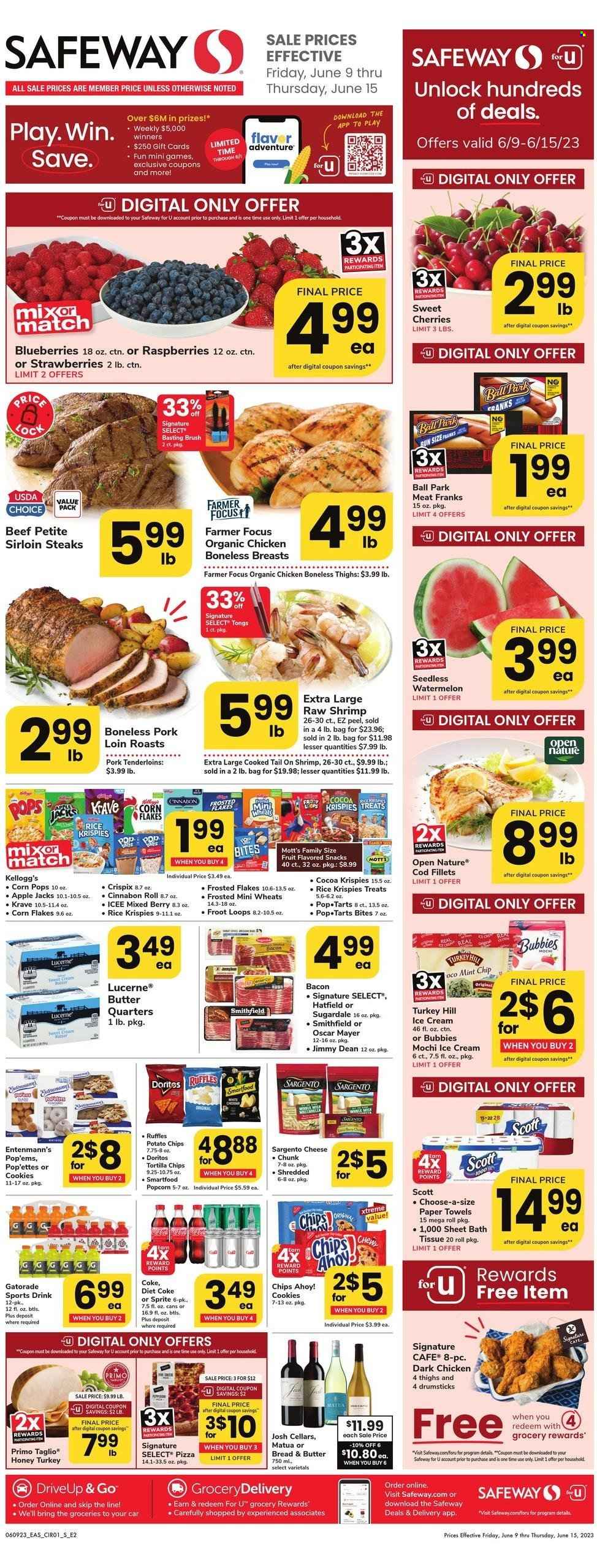 Safeway ad - 06/09/2023 - 06/15/2023. Page 1