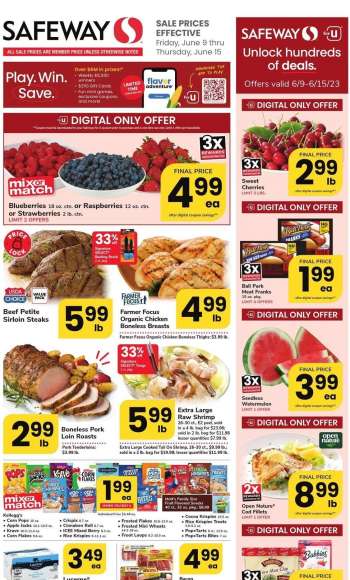 Safeway Flyer - 06/09/2023 - 06/15/2023.