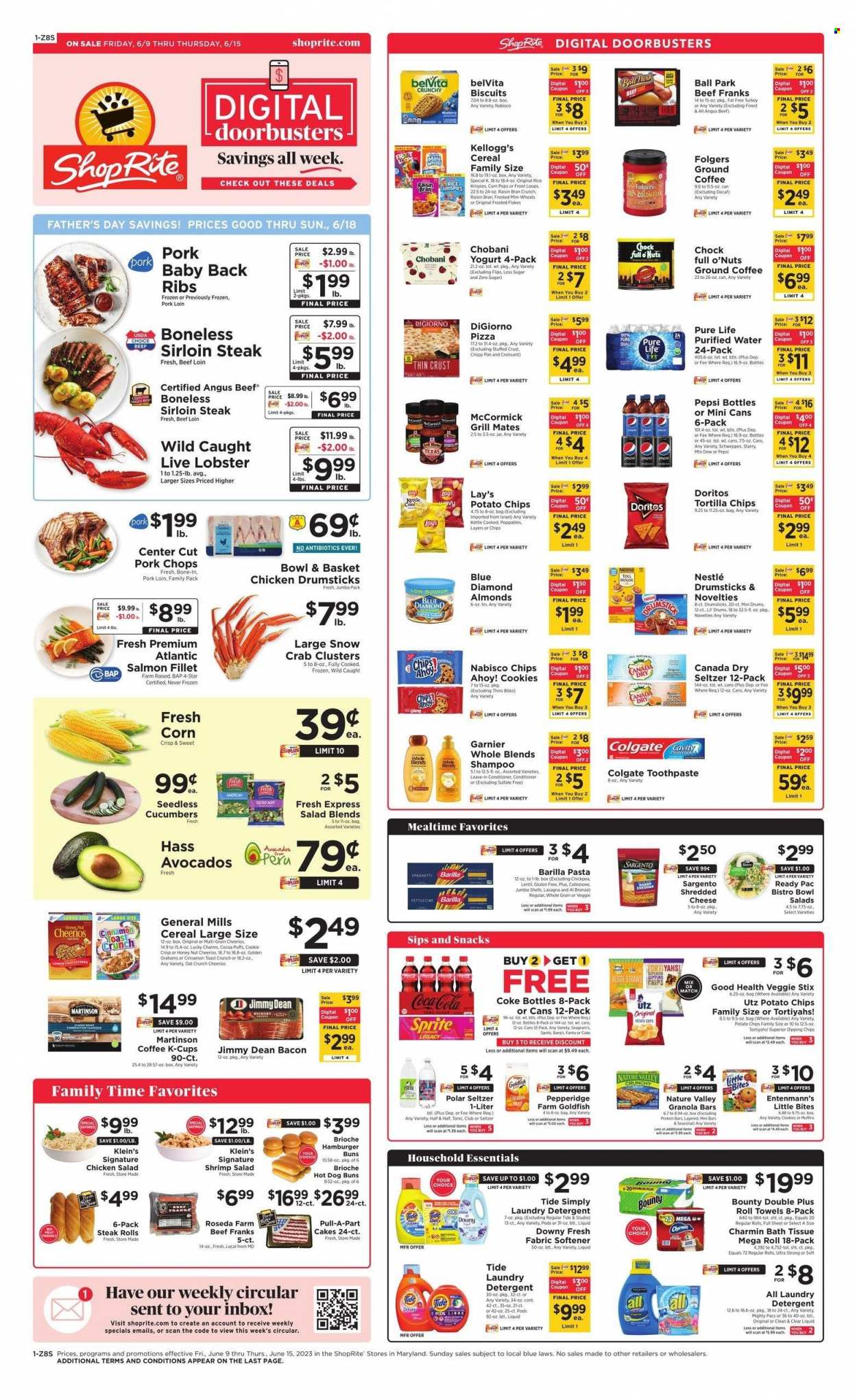 ShopRite ad - 06/09/2023 - 06/15/2023. Page 1