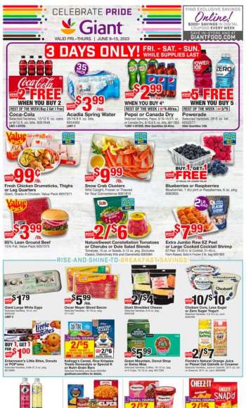 Giant Food Flyer - 06/09/2023 - 06/15/2023.