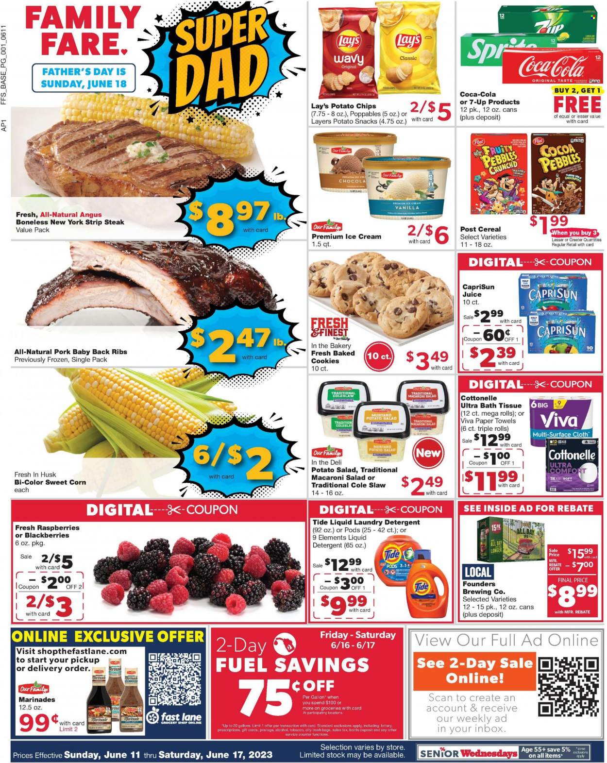 Family Fare ad - 06/11/2023 - 06/17/2023. Page 1