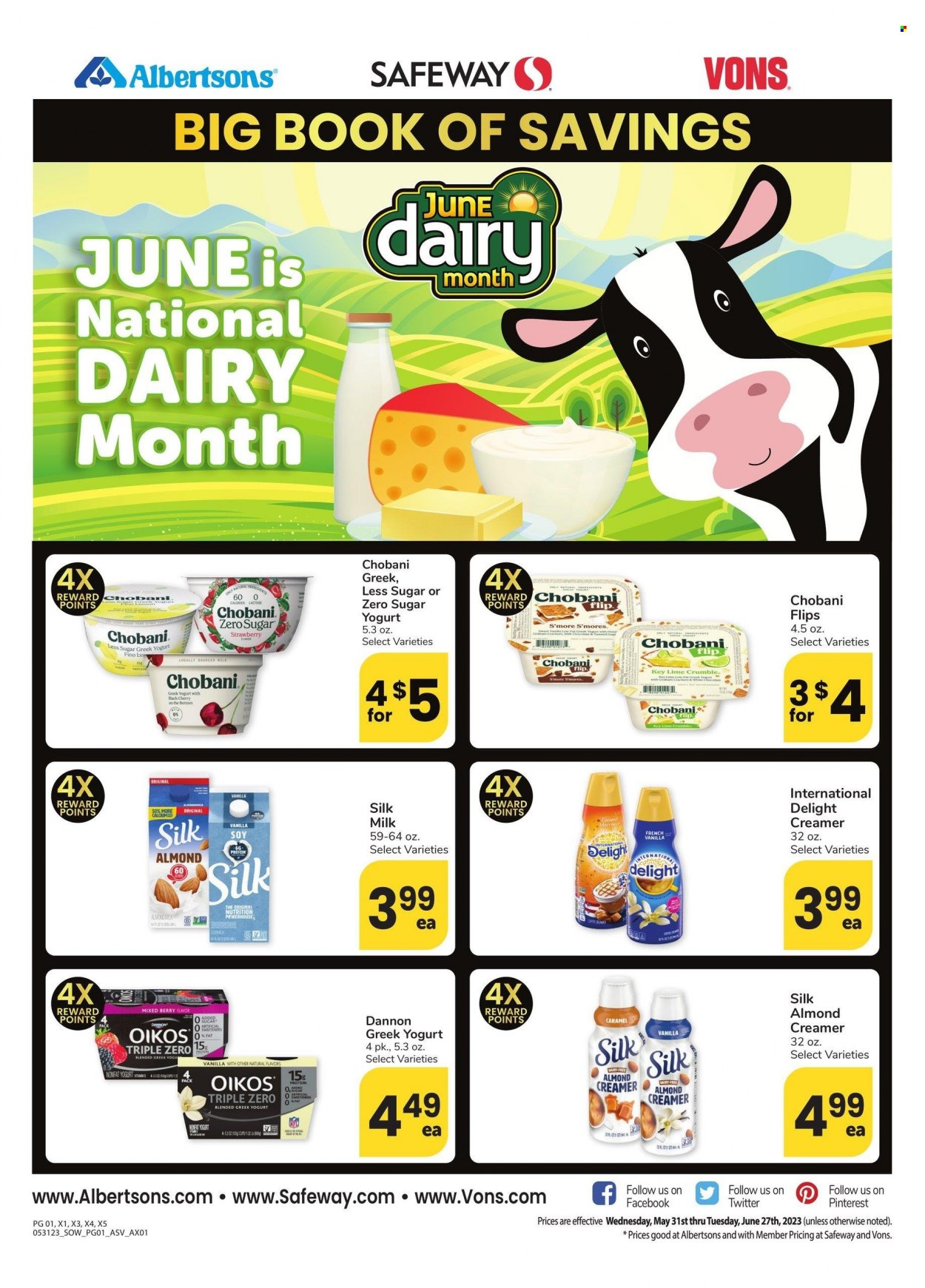 Safeway ad - 05/31/2023 - 06/27/2023. Page 1