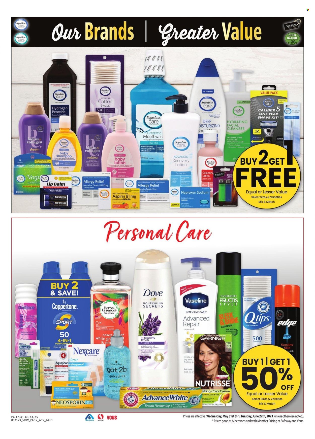 Safeway ad - 05/31/2023 - 06/27/2023. Page 17