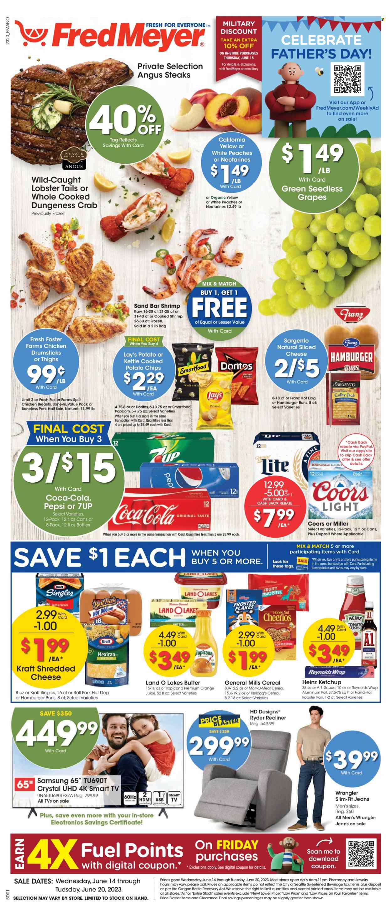 Fred Meyer ad - 06/14/2023 - 06/20/2023. Page 1