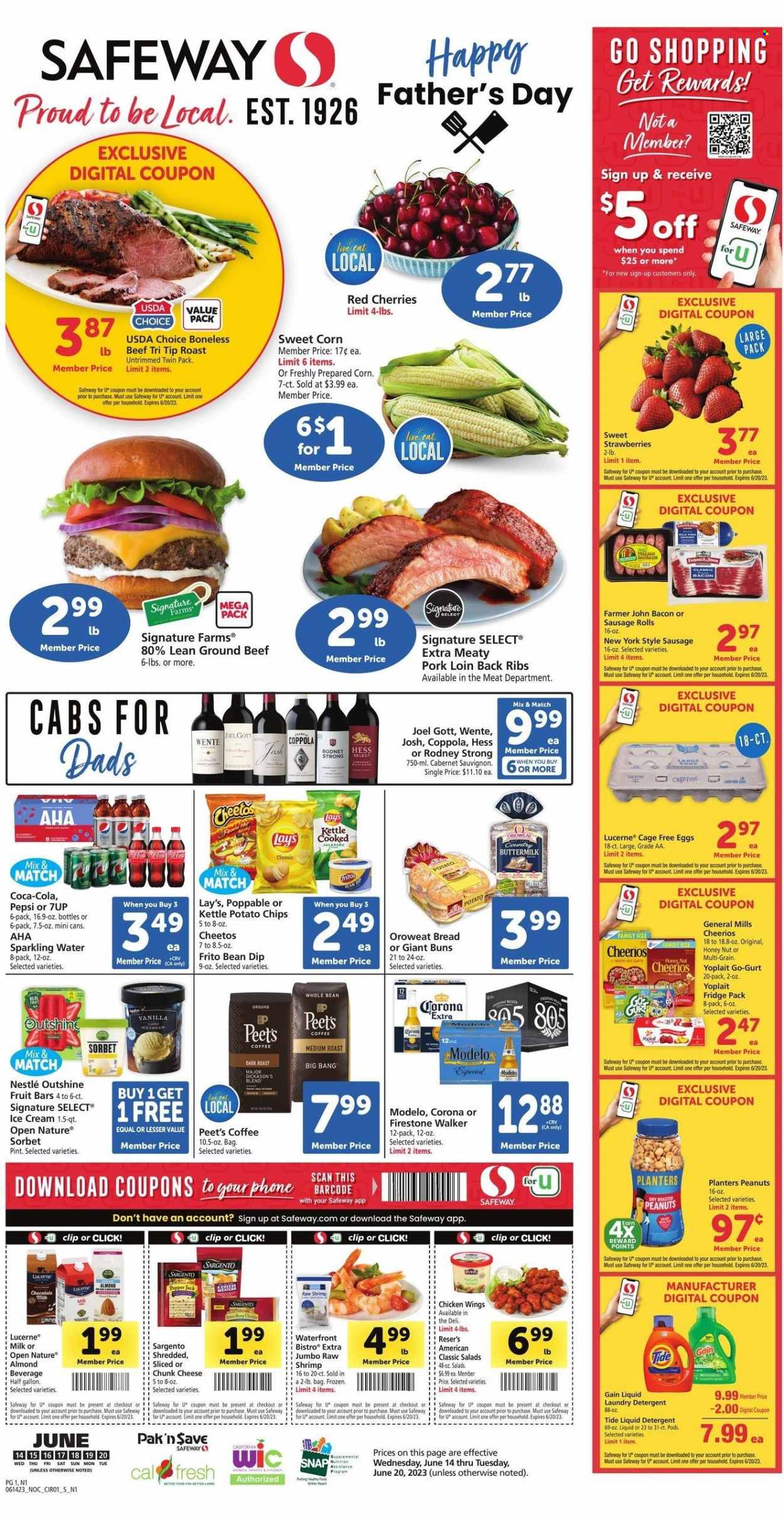 Safeway ad - 06/14/2023 - 06/20/2023. Page 1