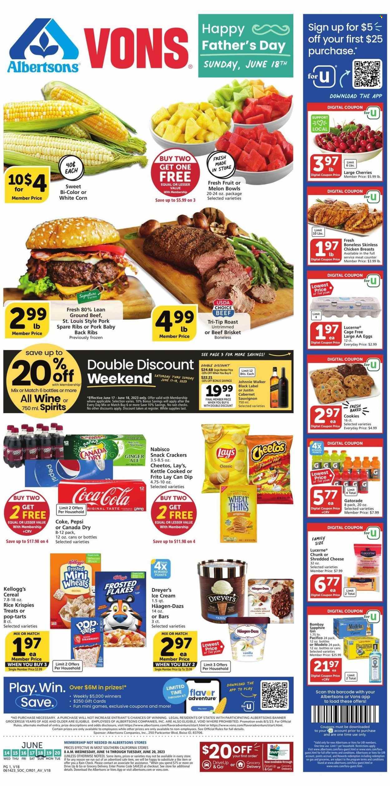 Albertsons ad - 06/14/2023 - 06/20/2023. Page 1