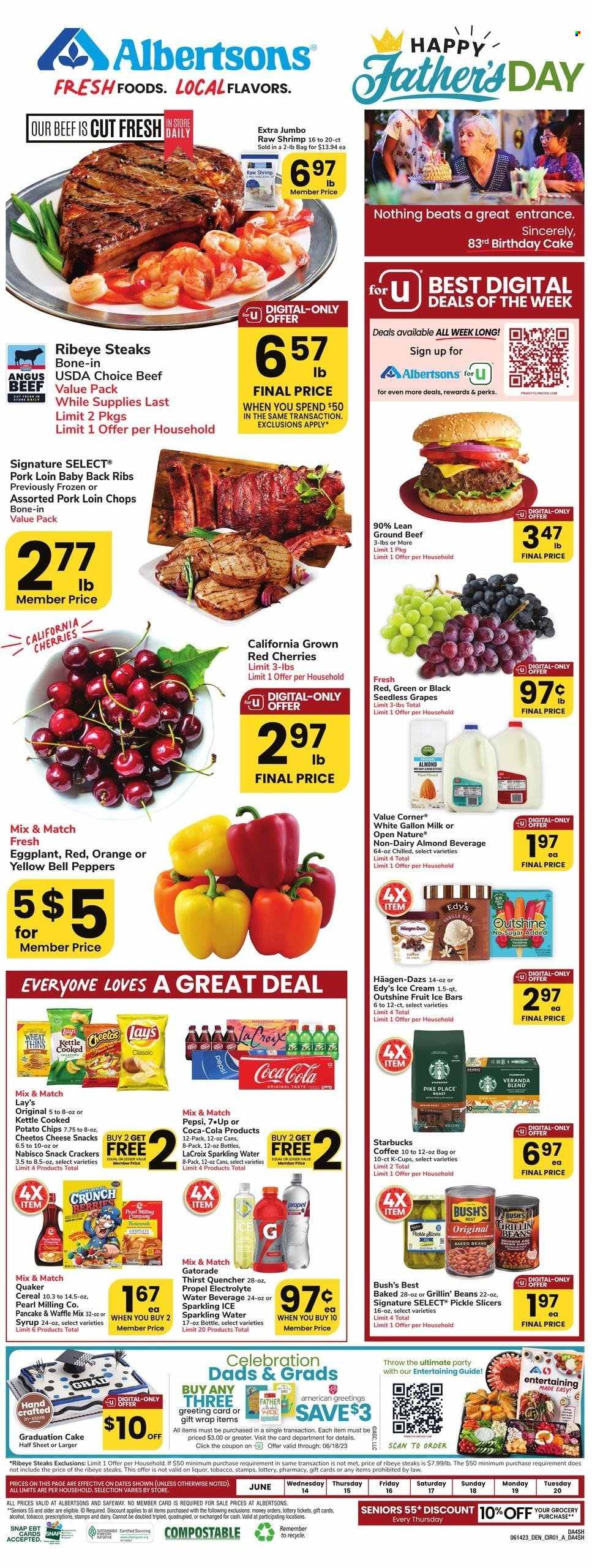 Albertsons ad - 06/14/2023 - 06/20/2023. Page 1
