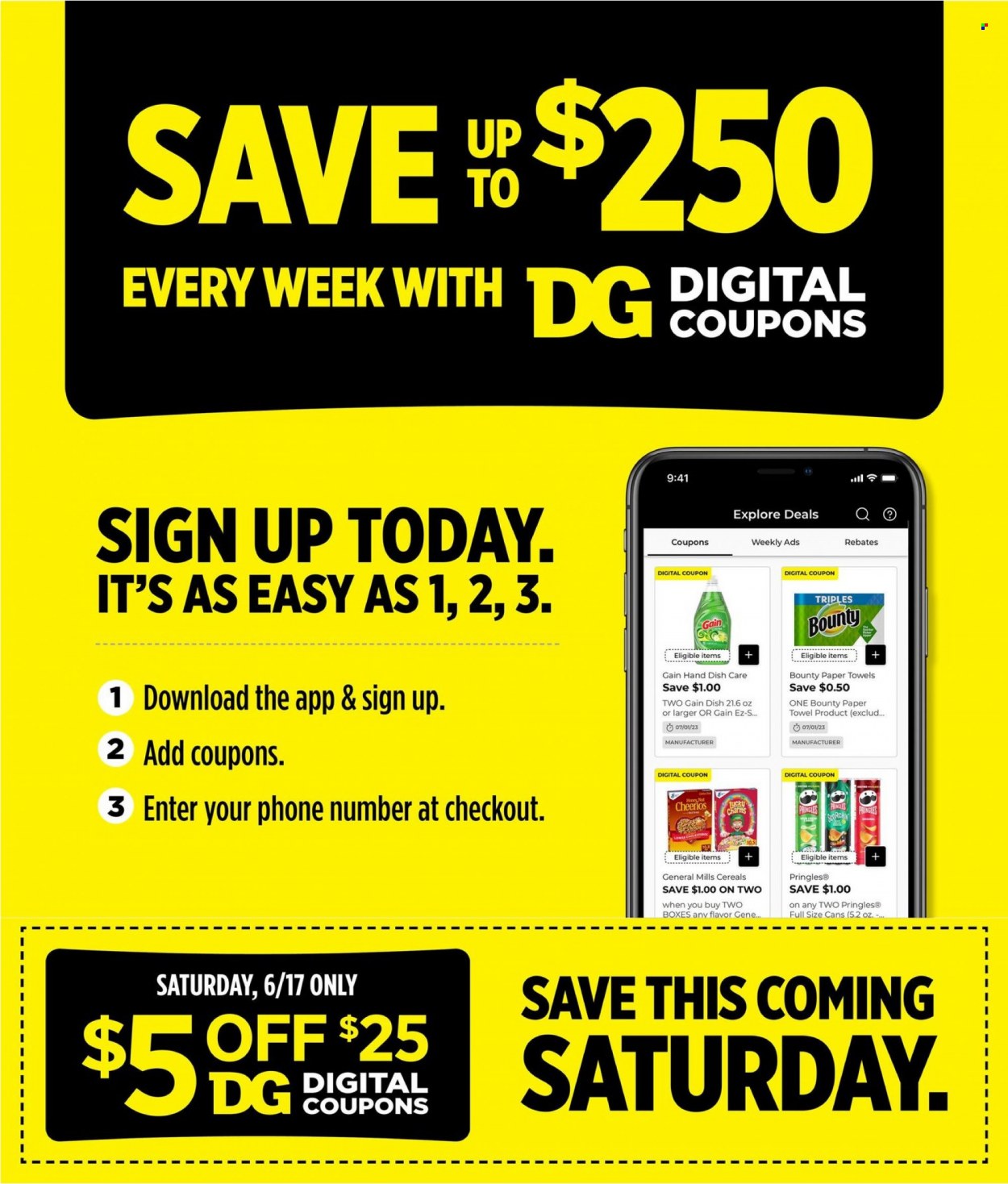 Dollar General ad - 06/11/2023 - 06/17/2023. Page 7