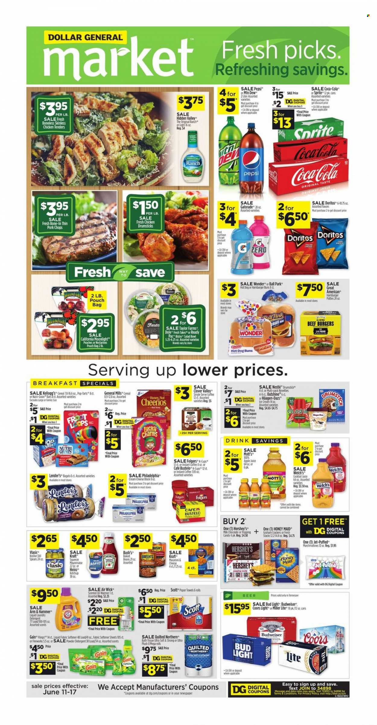 Dollar General ad - 06/11/2023 - 06/17/2023. Page 1