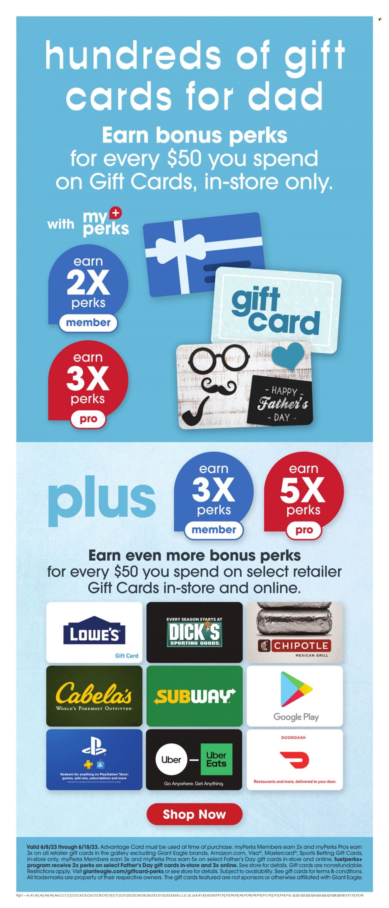 Giant Eagle ad - 06/15/2023 - 06/21/2023. Page 12