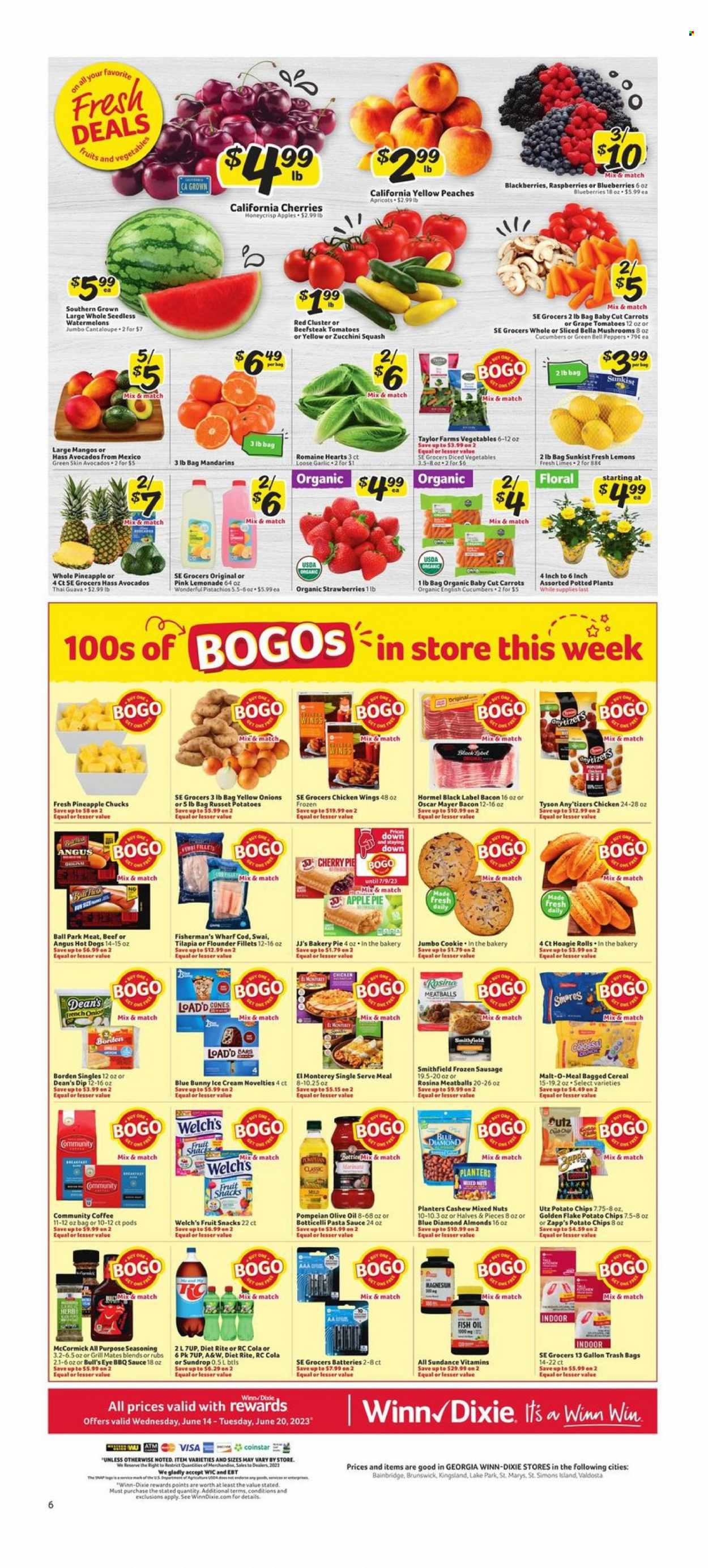 Winn Dixie ad - 06/14/2023 - 06/20/2023. Page 7