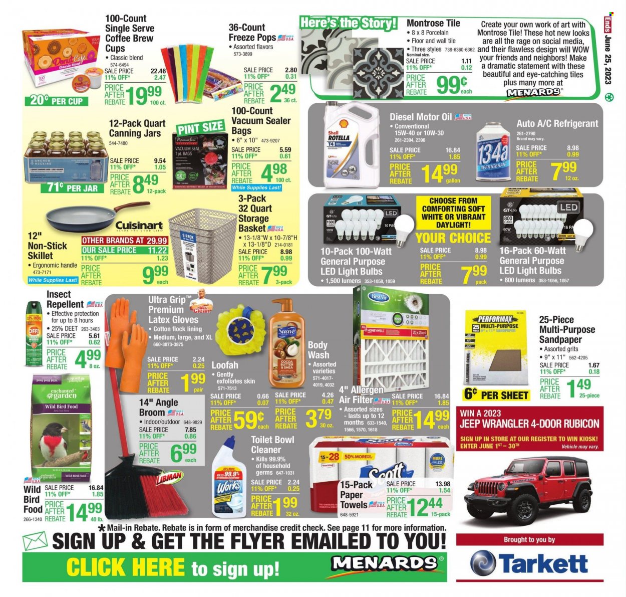 Menards ad - 06/13/2023 - 06/25/2023. Page 23