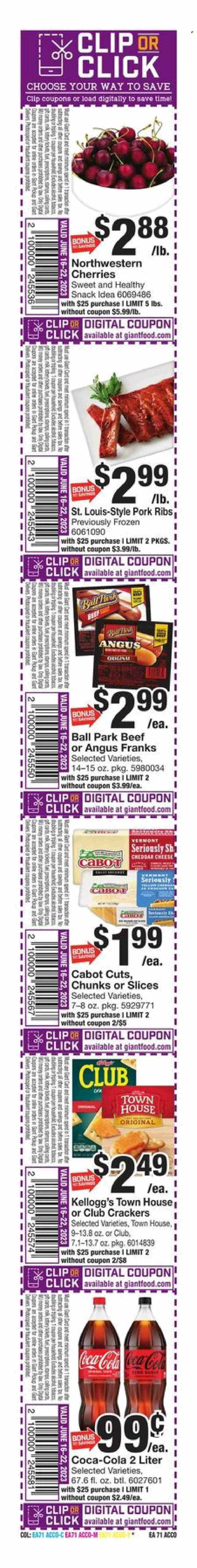 Giant Food ad - 06/16/2023 - 06/22/2023. Page 3