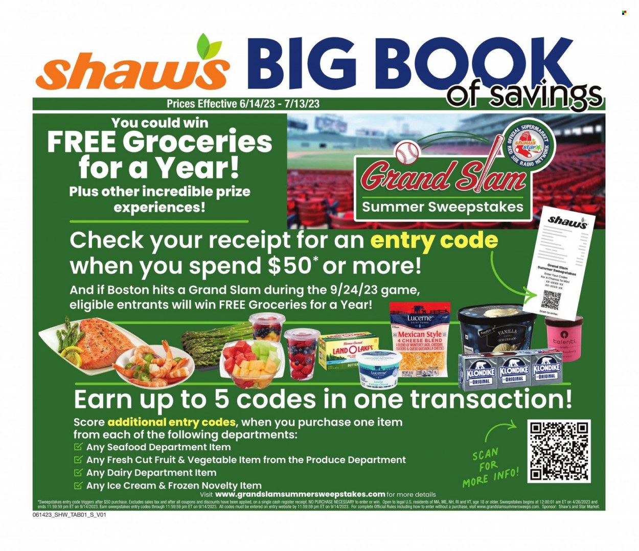 Shaw’s ad - 06/14/2023 - 07/13/2023. Page 1
