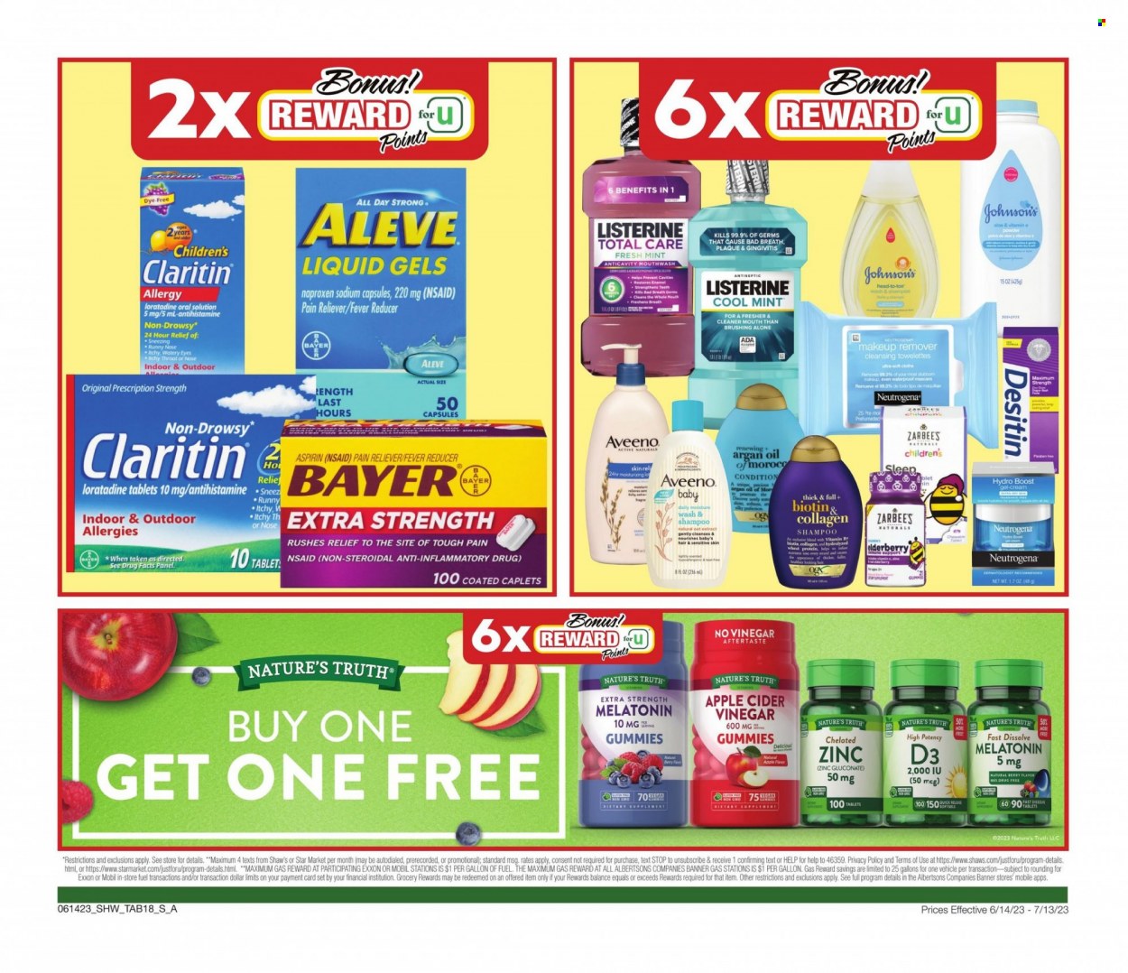 Shaw’s ad - 06/14/2023 - 07/13/2023. Page 18