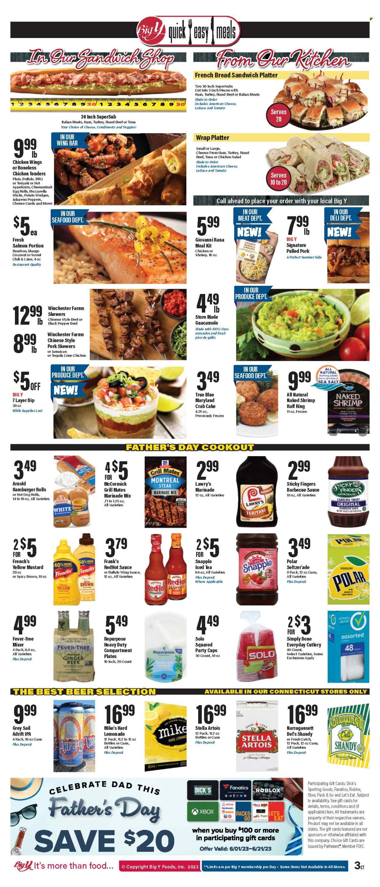 Big Y ad - 06/15/2023 - 06/21/2023. Page 6