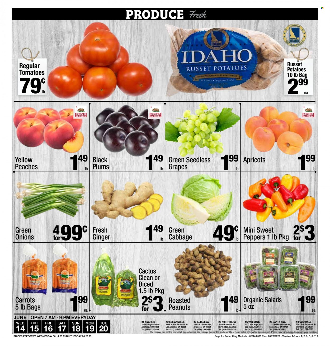 Super King Markets ad - 06/14/2023 - 06/20/2023. Page 8