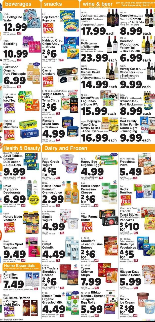Harris Teeter ad - 06/14/2023 - 06/20/2023. Page 3