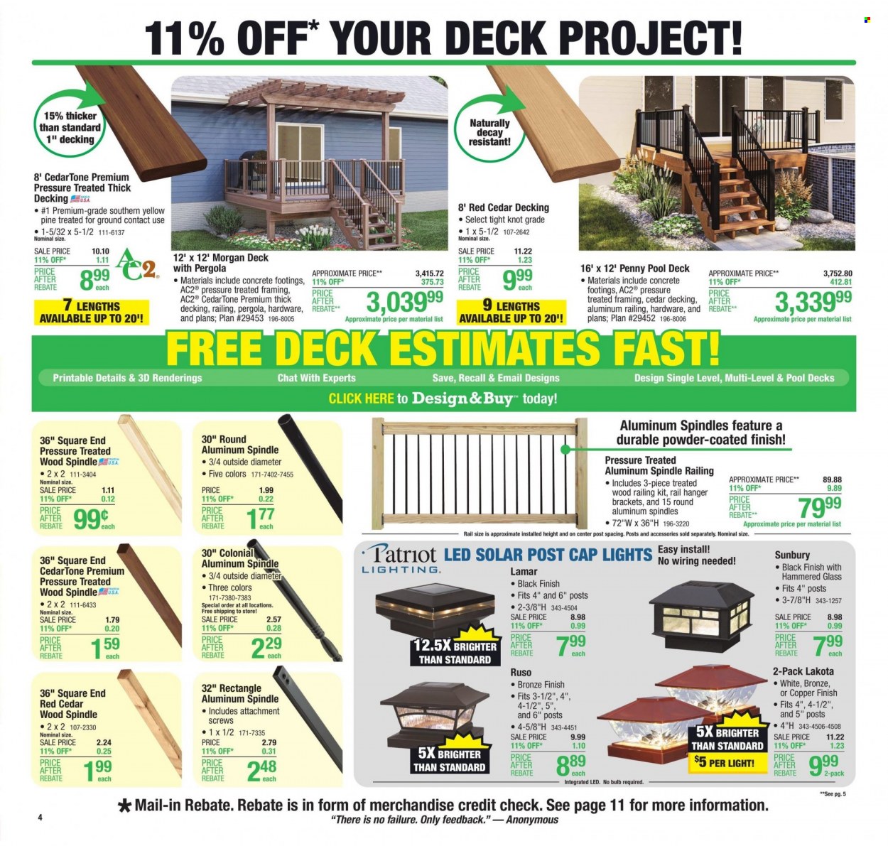 Menards ad - 06/15/2023 - 06/25/2023. Page 9