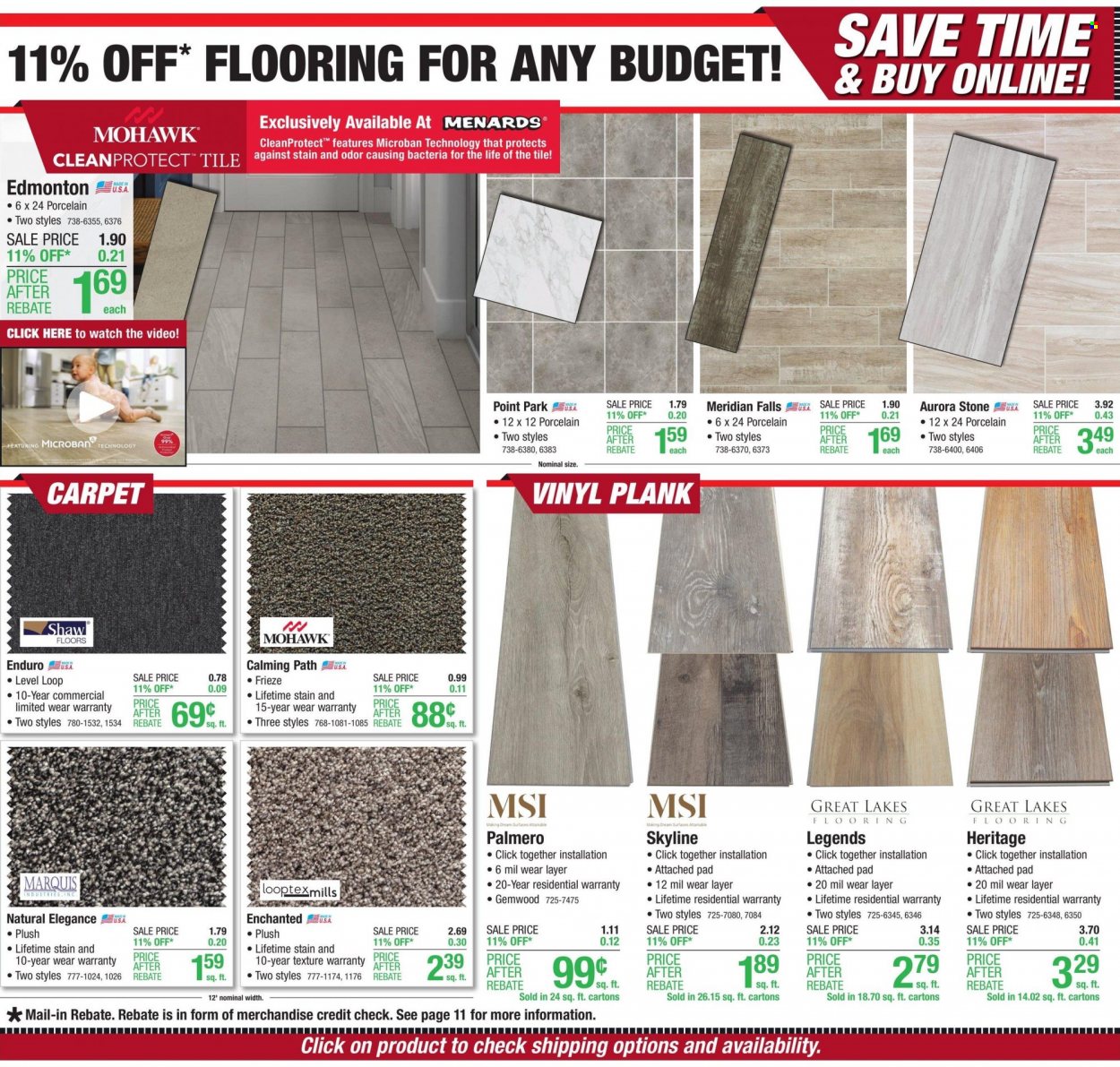 Menards ad - 06/15/2023 - 06/25/2023. Page 20