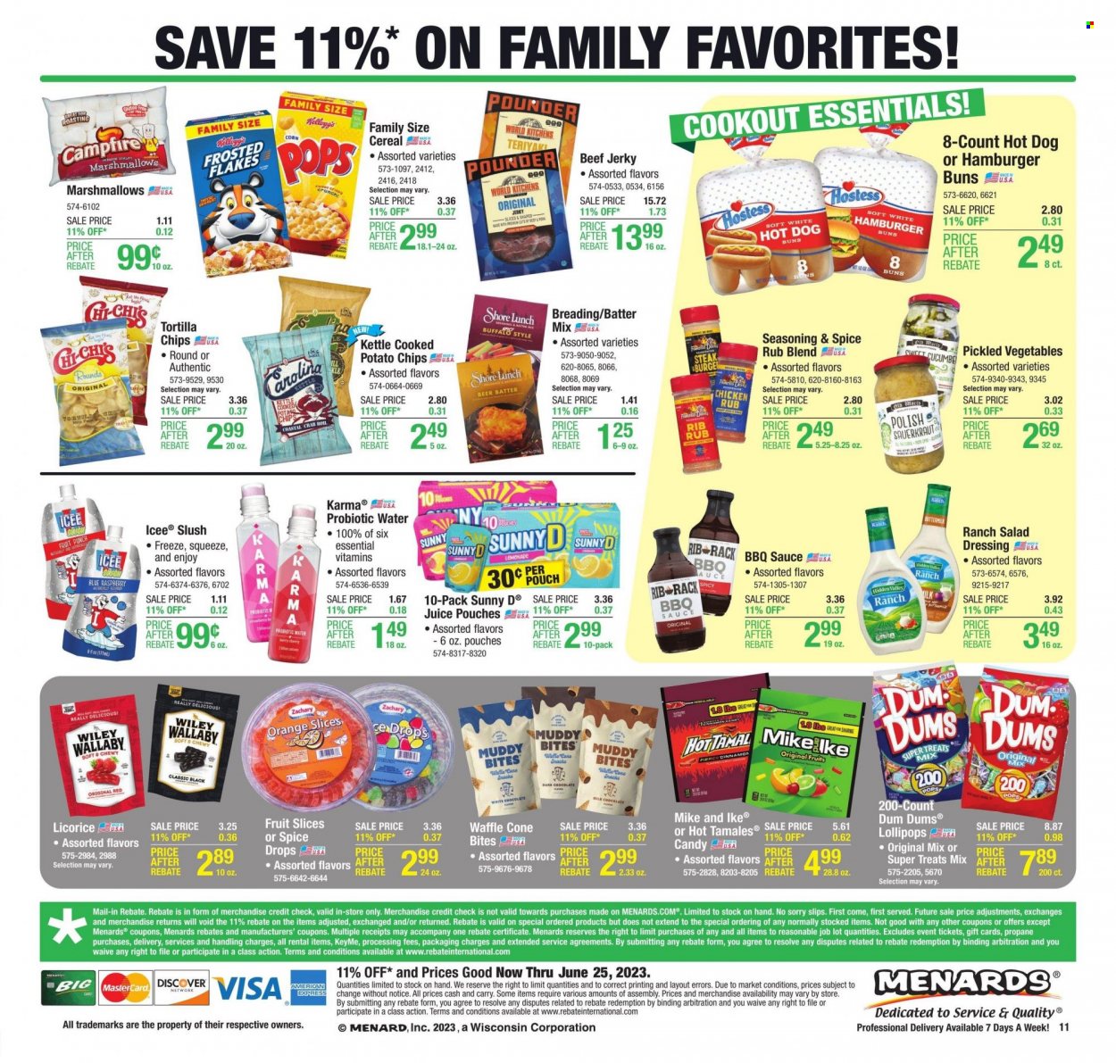 Menards ad - 06/15/2023 - 06/25/2023. Page 24