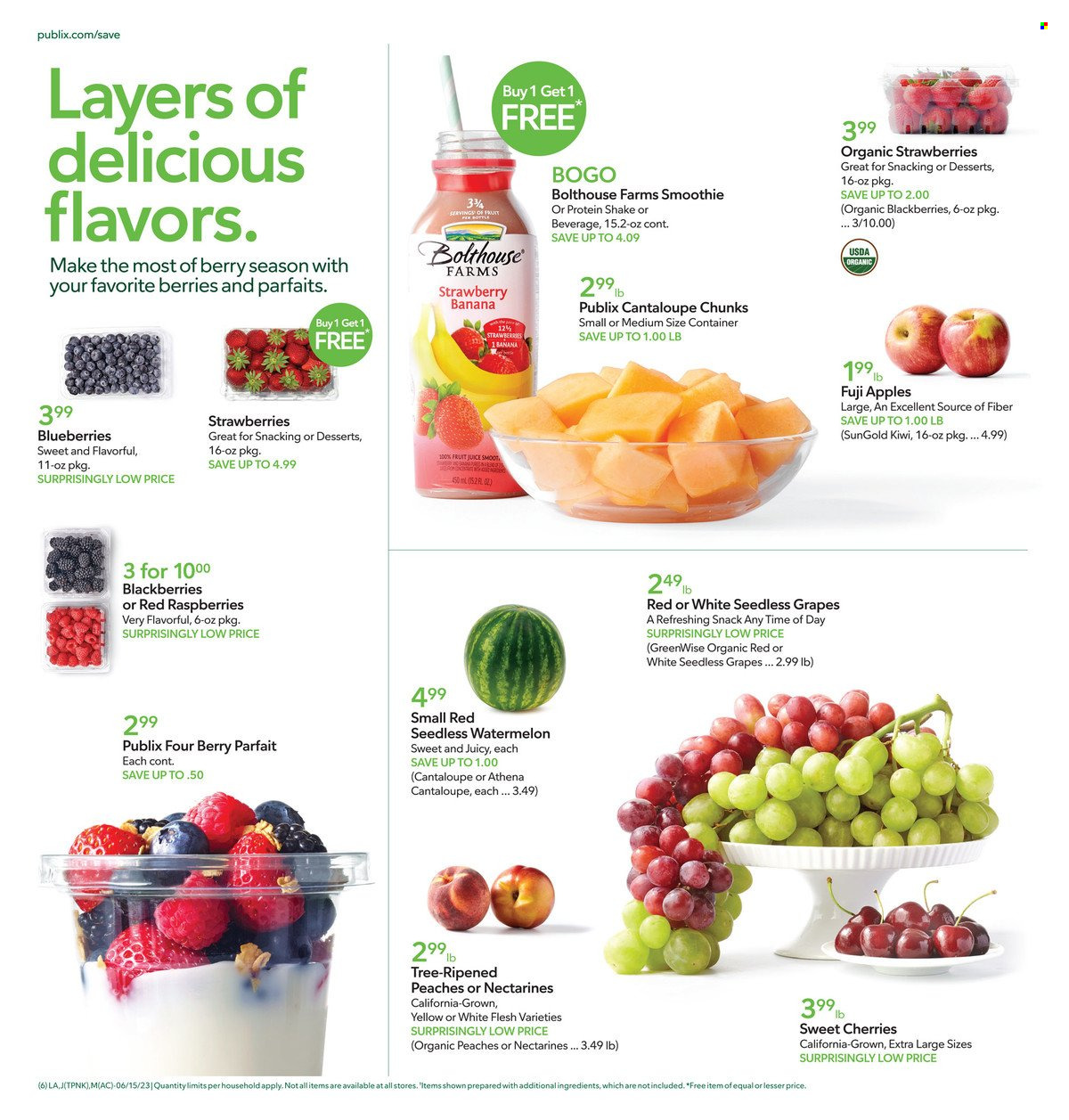 Publix ad - 06/15/2023 - 06/21/2023. Page 7