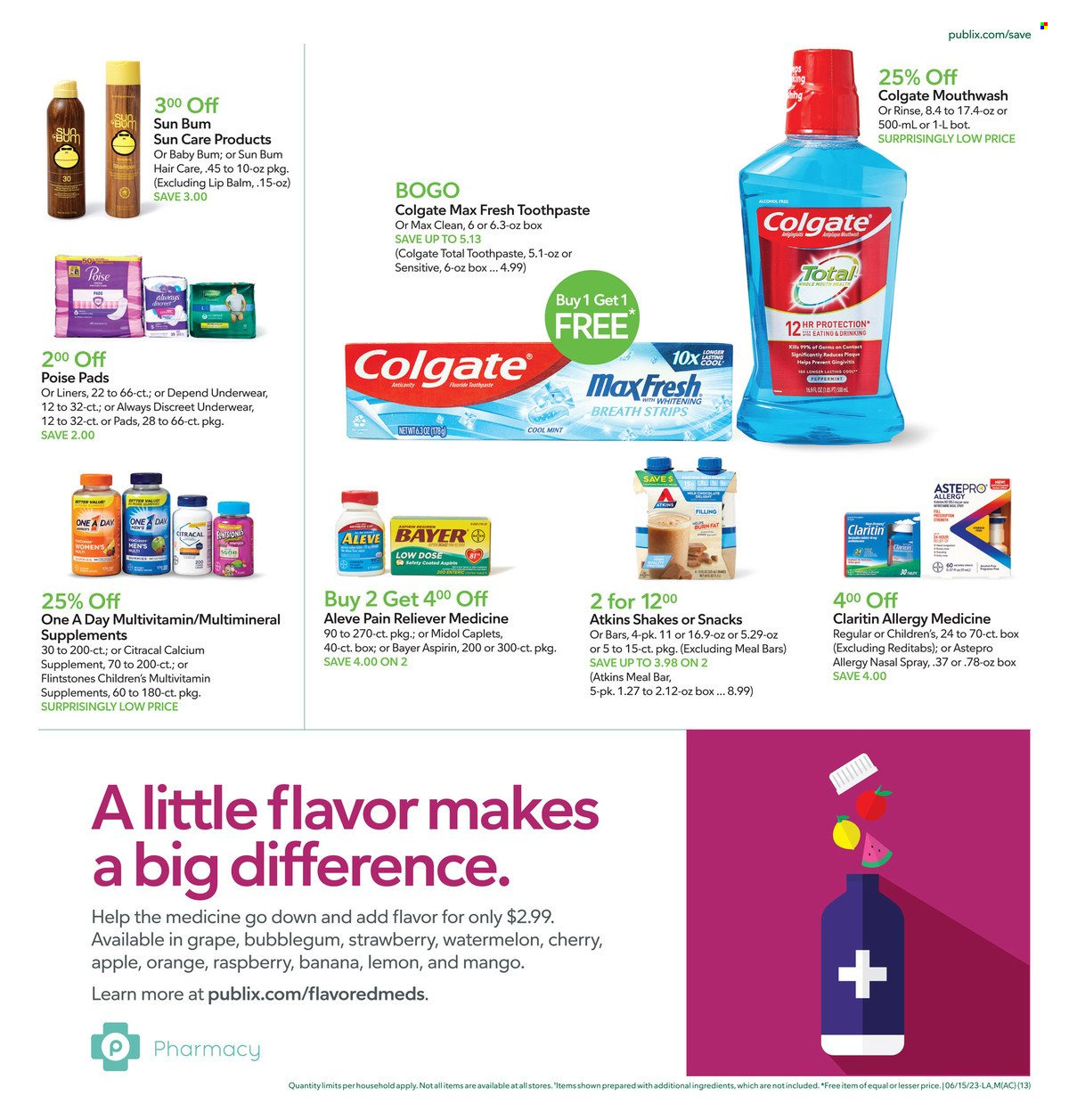Publix ad - 06/15/2023 - 06/21/2023. Page 14