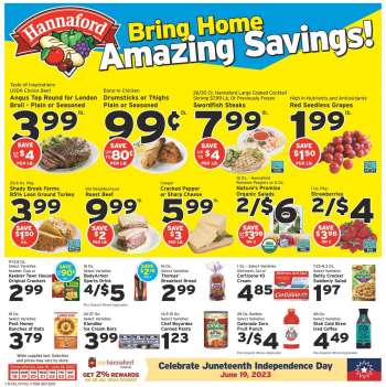 Hannaford Flyer - 06/18/2023 - 06/24/2023.