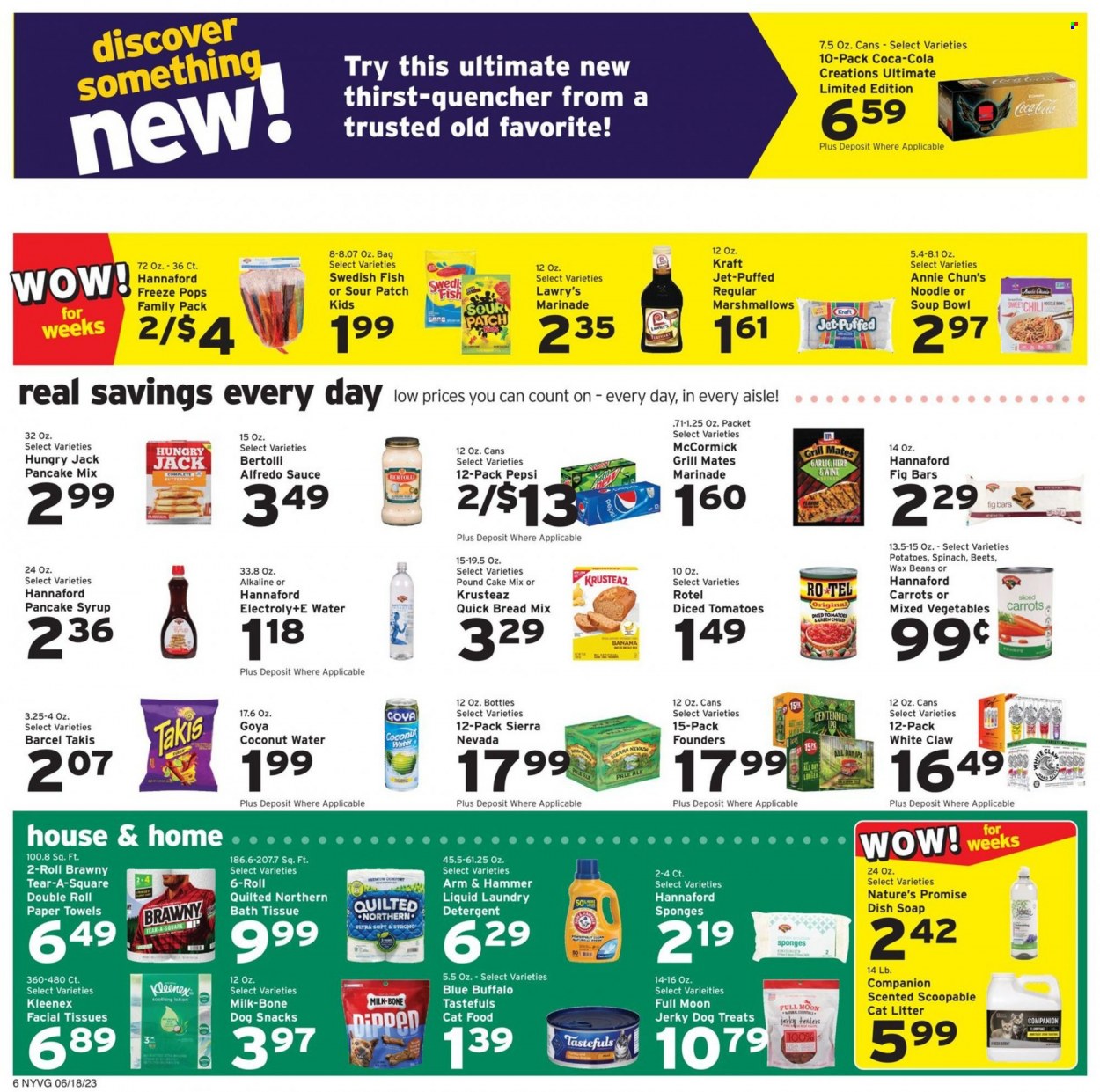 Hannaford ad - 06/18/2023 - 06/24/2023. Page 6