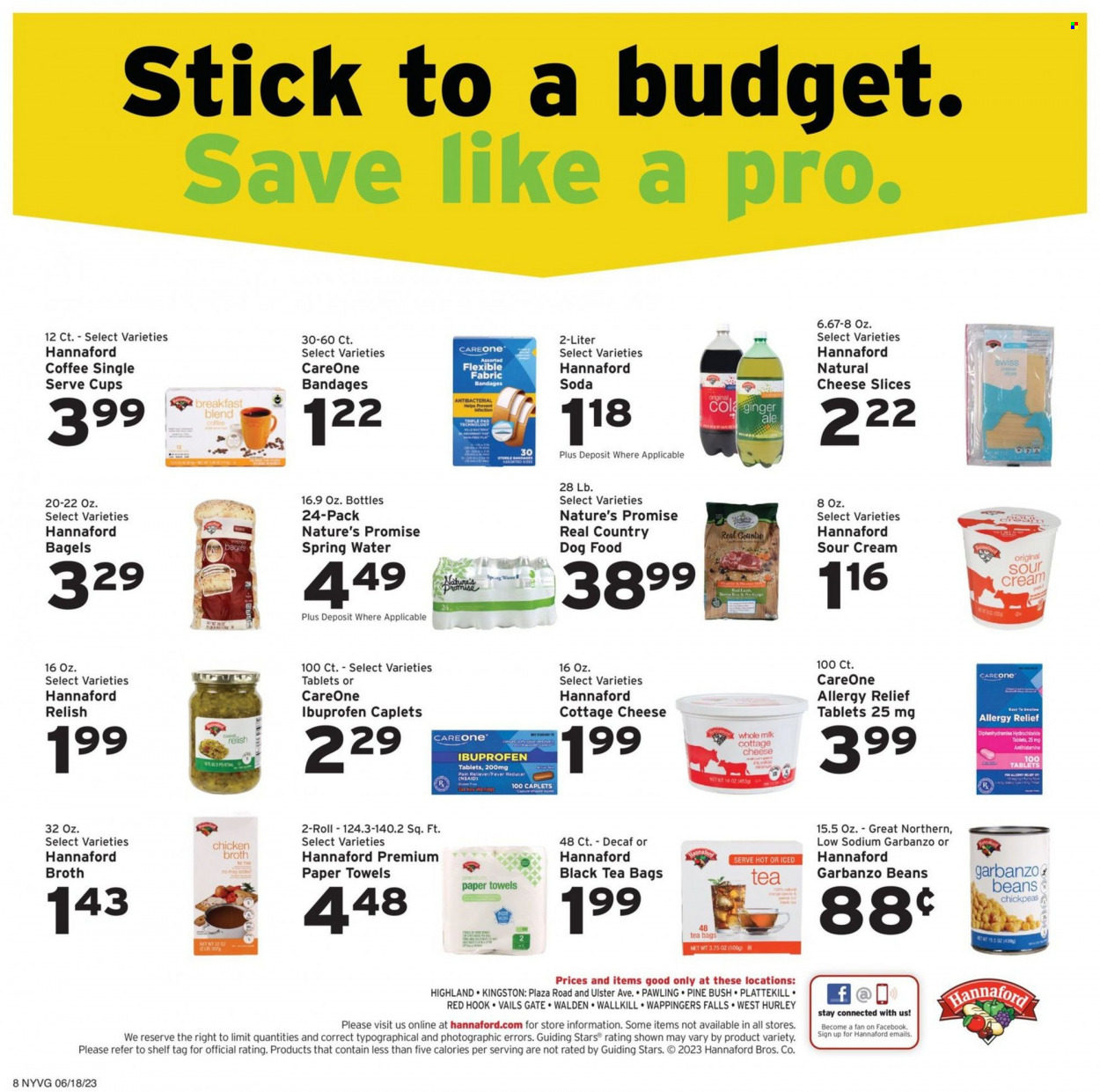 Hannaford ad - 06/18/2023 - 06/24/2023. Page 8