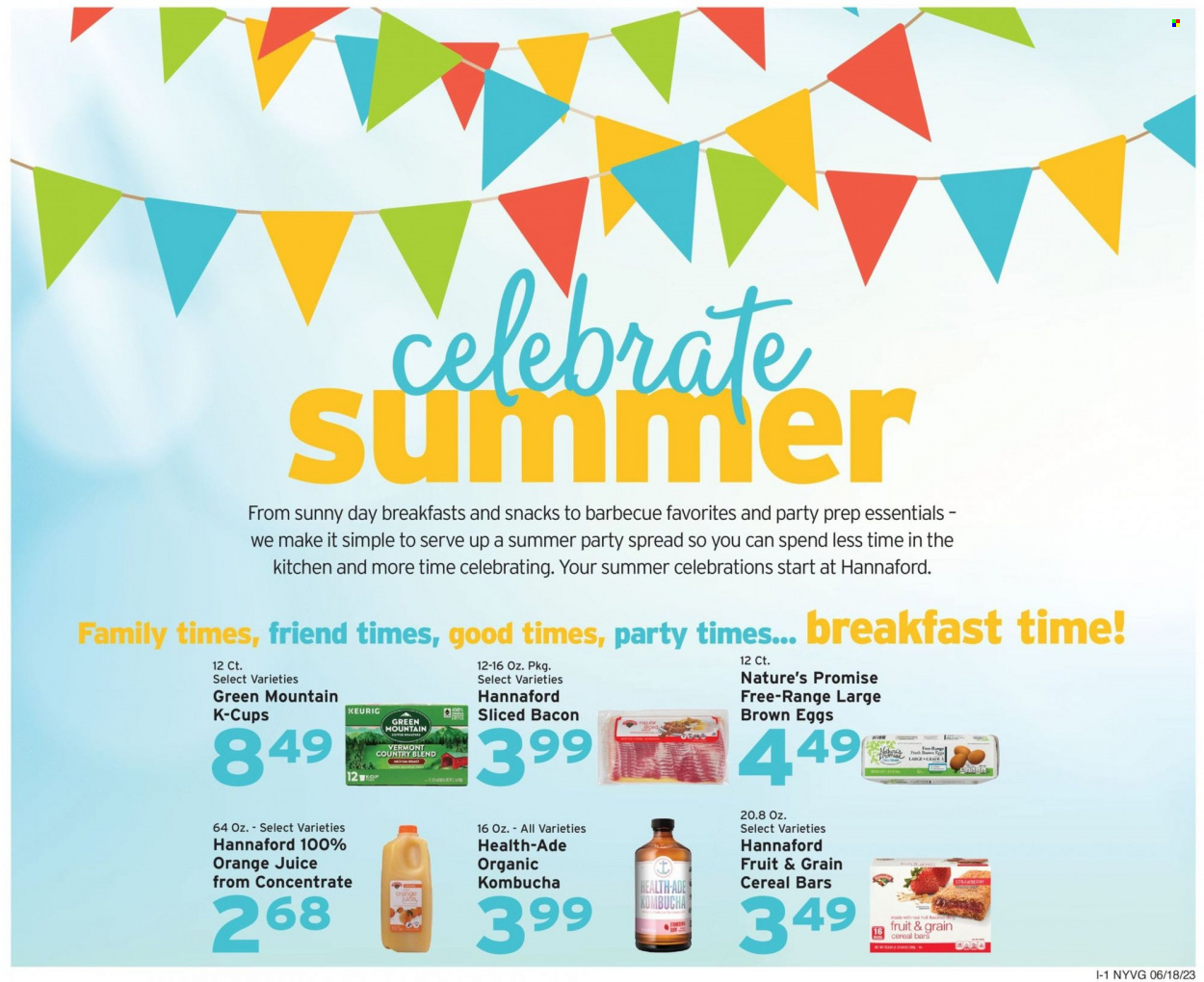 Hannaford ad - 06/18/2023 - 06/24/2023. Page 9