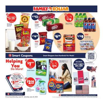 Family Dollar Flyer - 06/19/2023 - 06/24/2023.