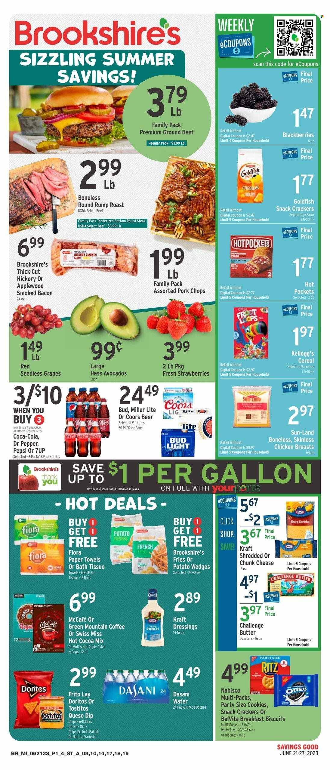 Brookshires ad - 06/21/2023 - 06/27/2023. Page 1