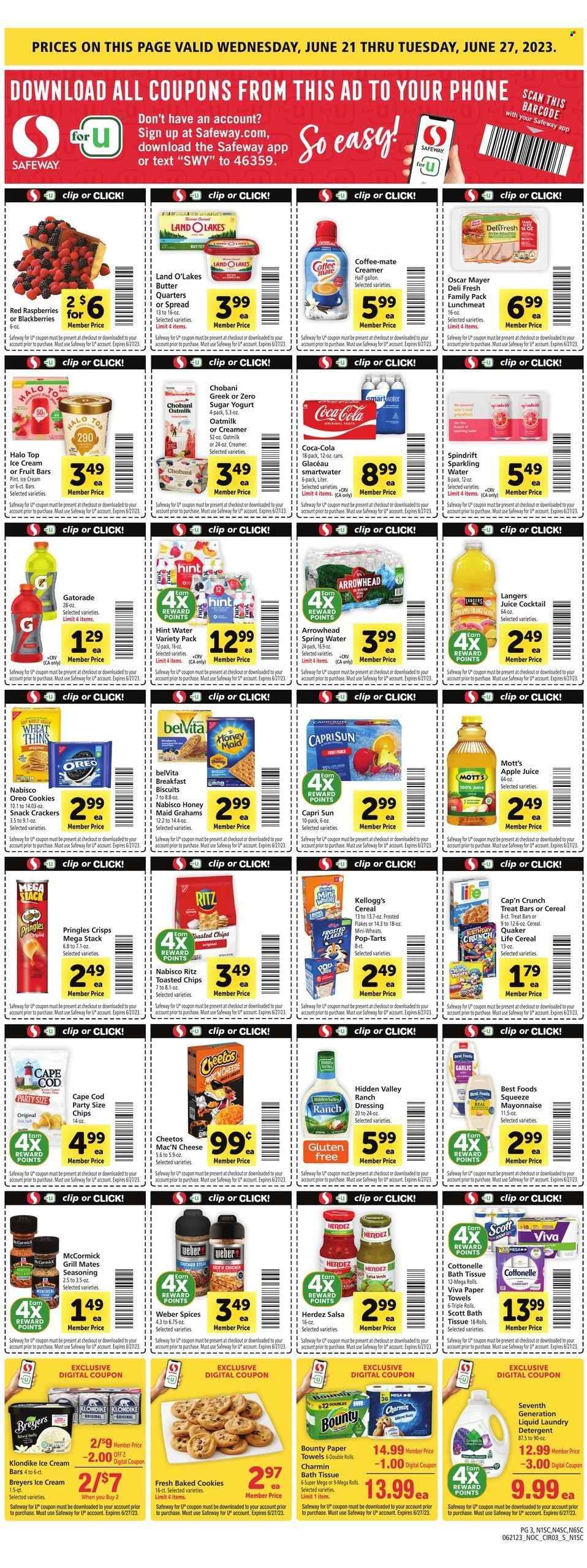 Safeway ad - 06/21/2023 - 06/27/2023. Page 3
